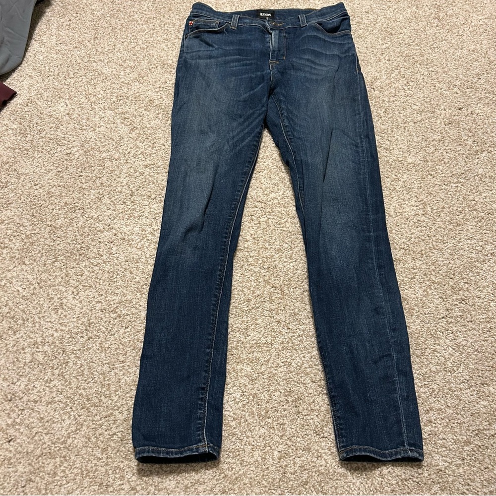 Women’s HUDSON Skinny Leg Jeans Dark Wash - size 4/27